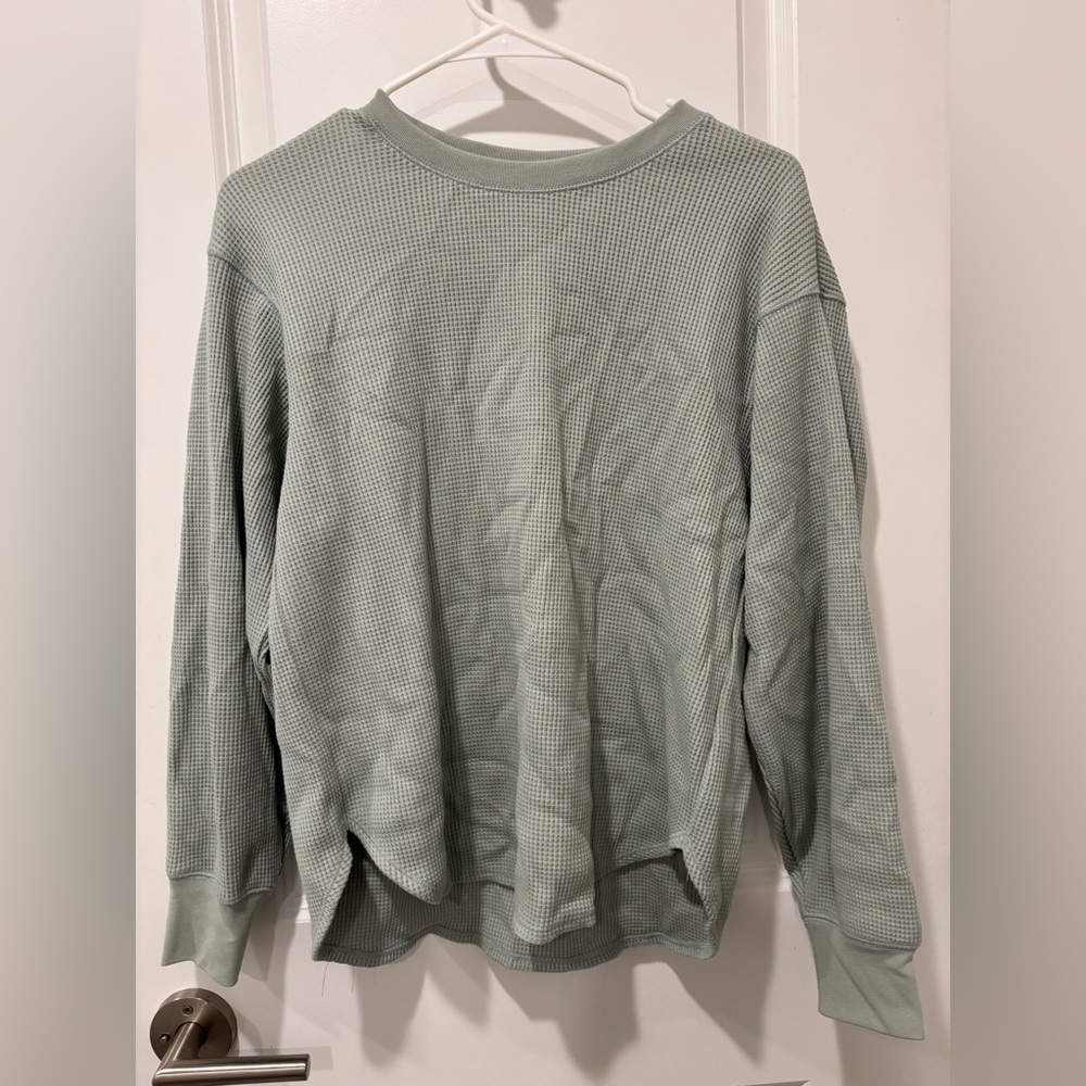 Uniqlo Waffle Knit Sweatshirt